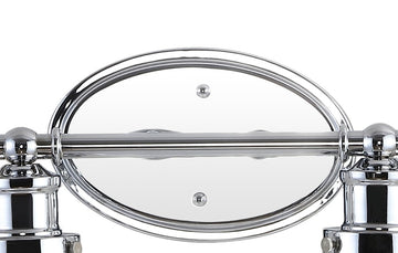 Beverly Iron/Seeded Glass Classic Cottage LED Vanity Light - JONATHAN Y